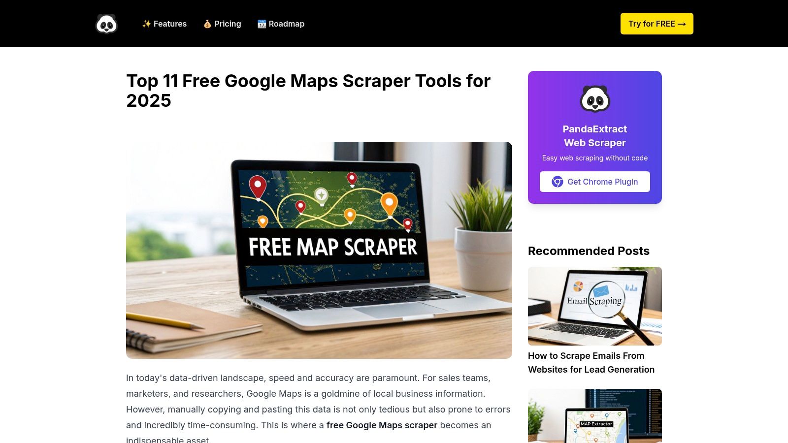 Ultimate Web Scraper
