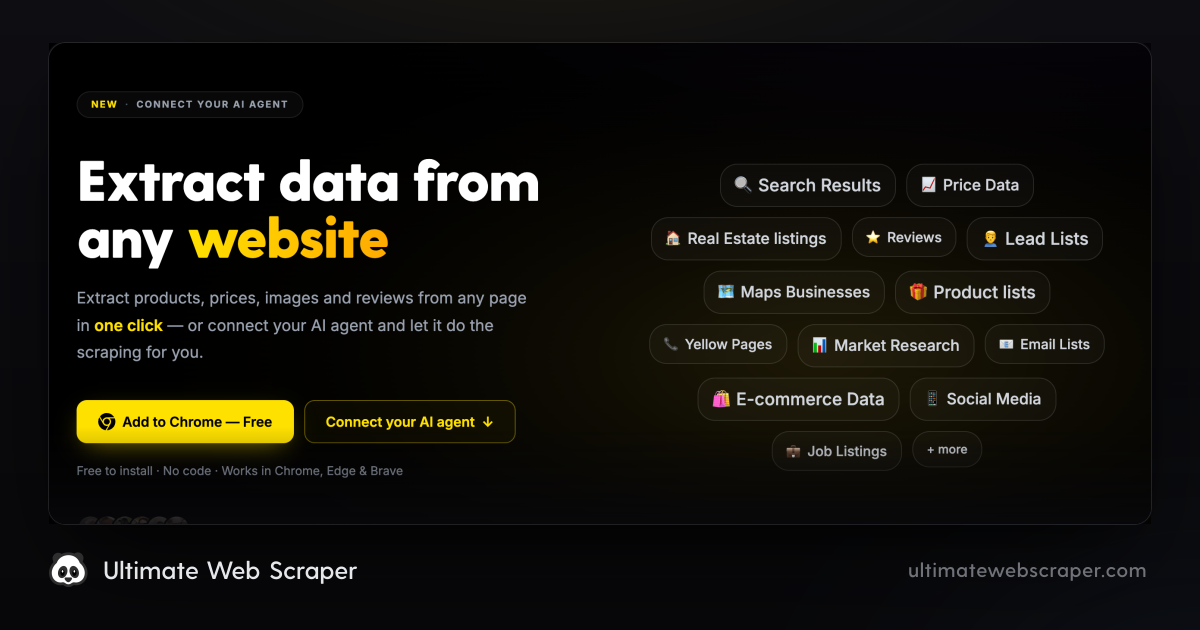 Ultimate Web Scraper